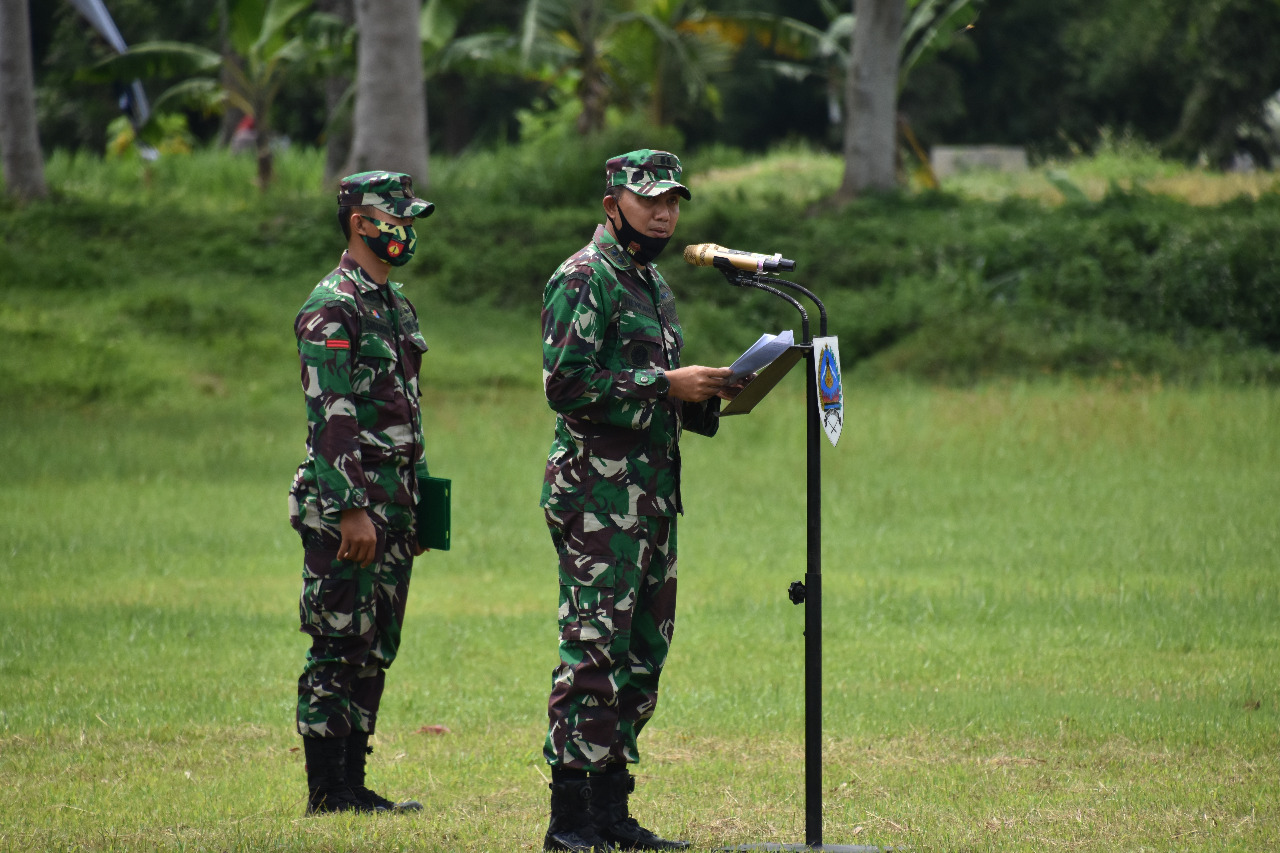Kasrem 073/MKT Secara Resmi Tutup Latihan Penanggulangan Bencana Alam Tahun 2020 